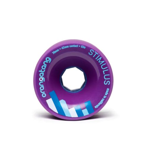 2023 Wheels 70mm Stim purple front