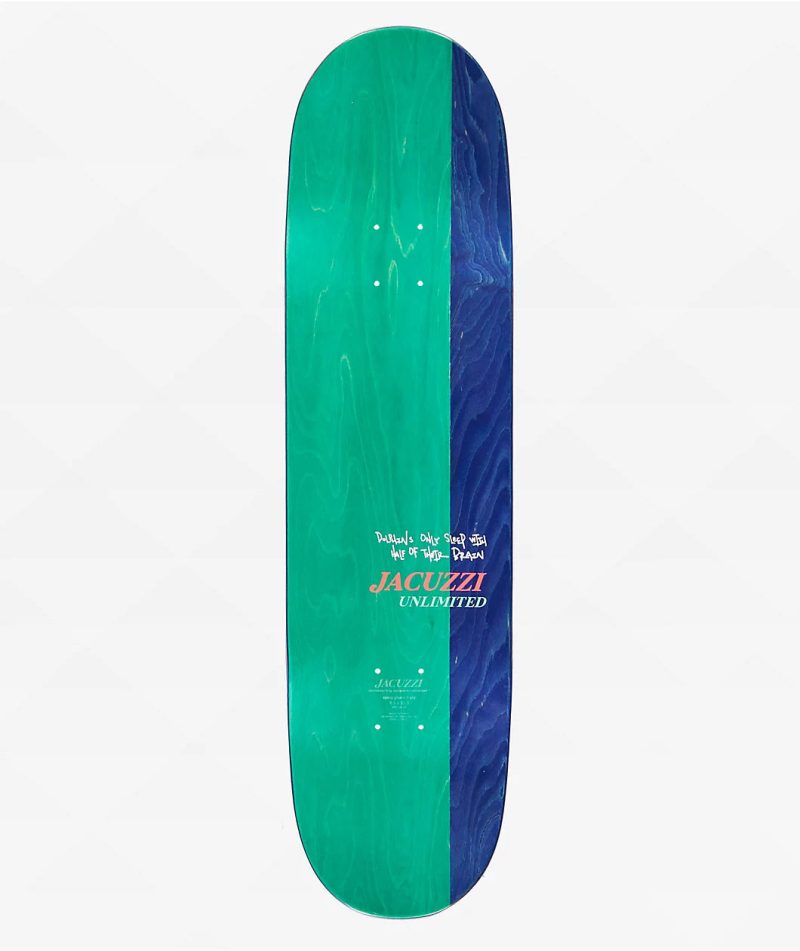 Jacuzzi Flipper Dilo 8.5 Skateboard Deck 384548 back US