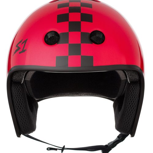 Retro RedGlossBlackCheckers Front 92217