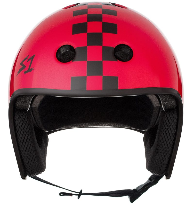 Retro RedGlossBlackCheckers Front 92217