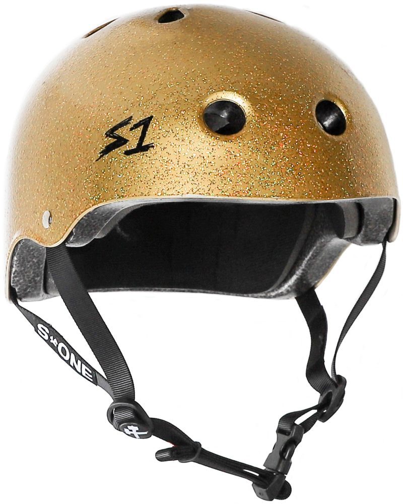 S1 Lifer Gold Glitter Helmet 34 52423