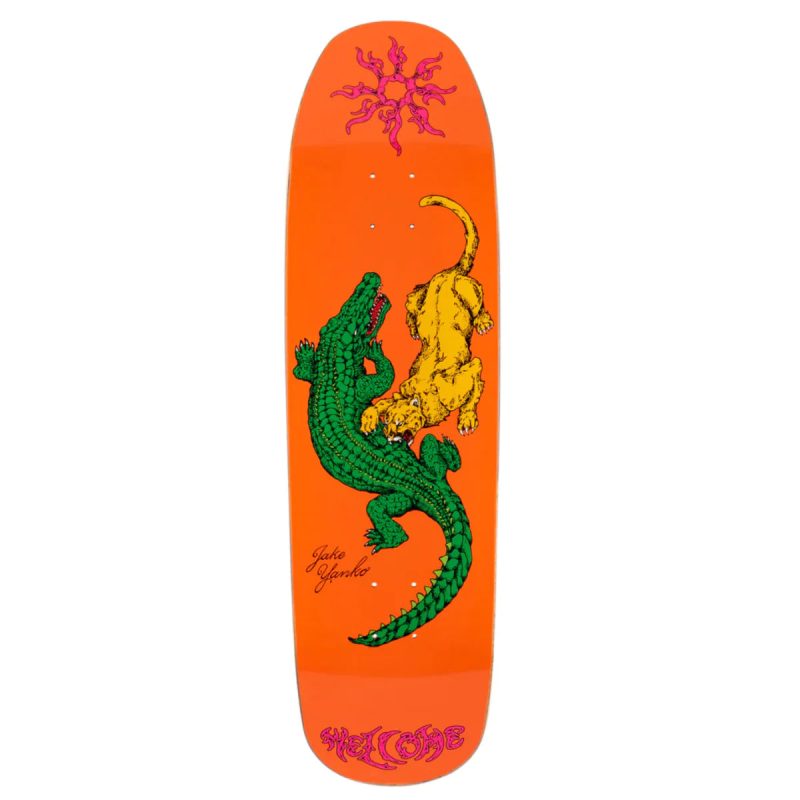 Welcome Skateboards JAKE YANKO SWAMPFIGHT ON POPSICLE ORANGE 1800x1800 2decffb8 3963 4db0 91a5 89db566781b0