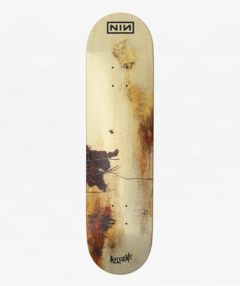 Welcome x Nine Inch Nails TDS Album Cover 9.0 Skateboard Deck 384165 front US