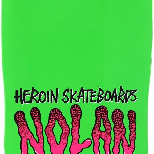 heroin nolan mutation 101 skateboard deck top