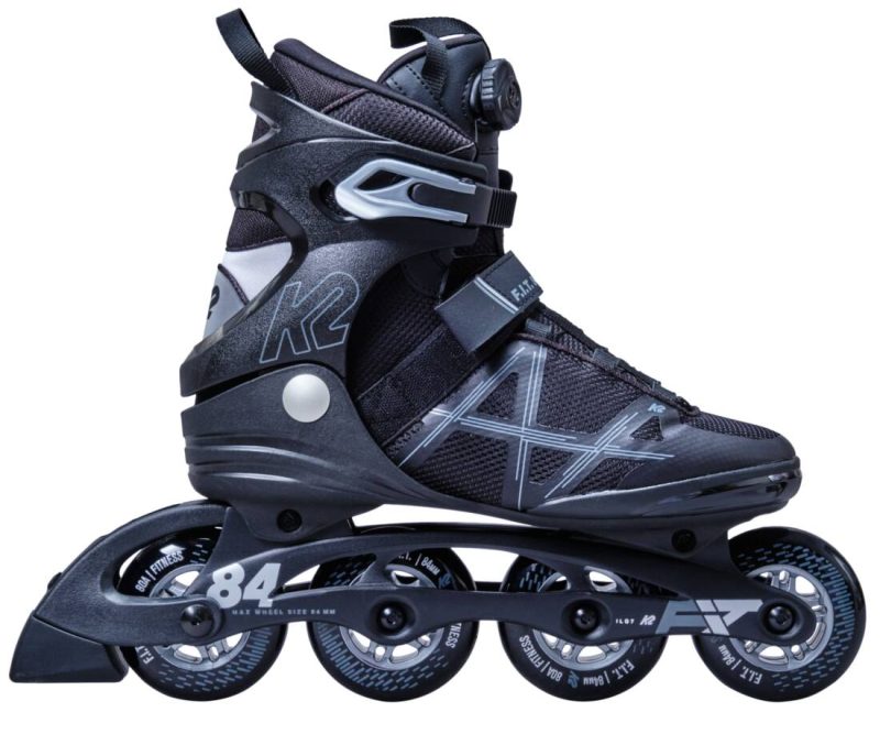 k2 f i t 84 boa black inline skates