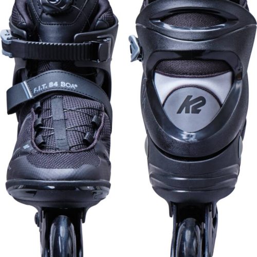 k2 f i t 84 boa black inline skates yy