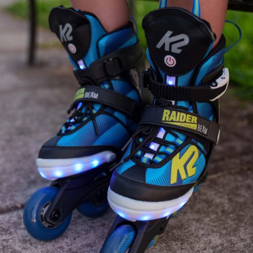 k2skates 2223 raider beam blue action 2