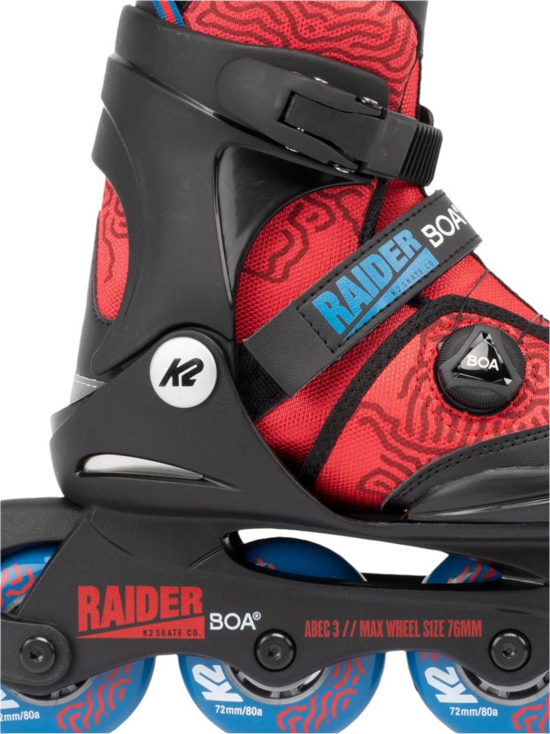 k2skates 2223 raider boa red blue 3