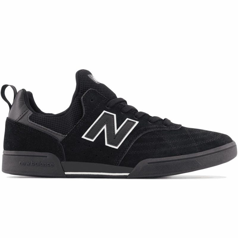 new balance new balance numeric 288 black white